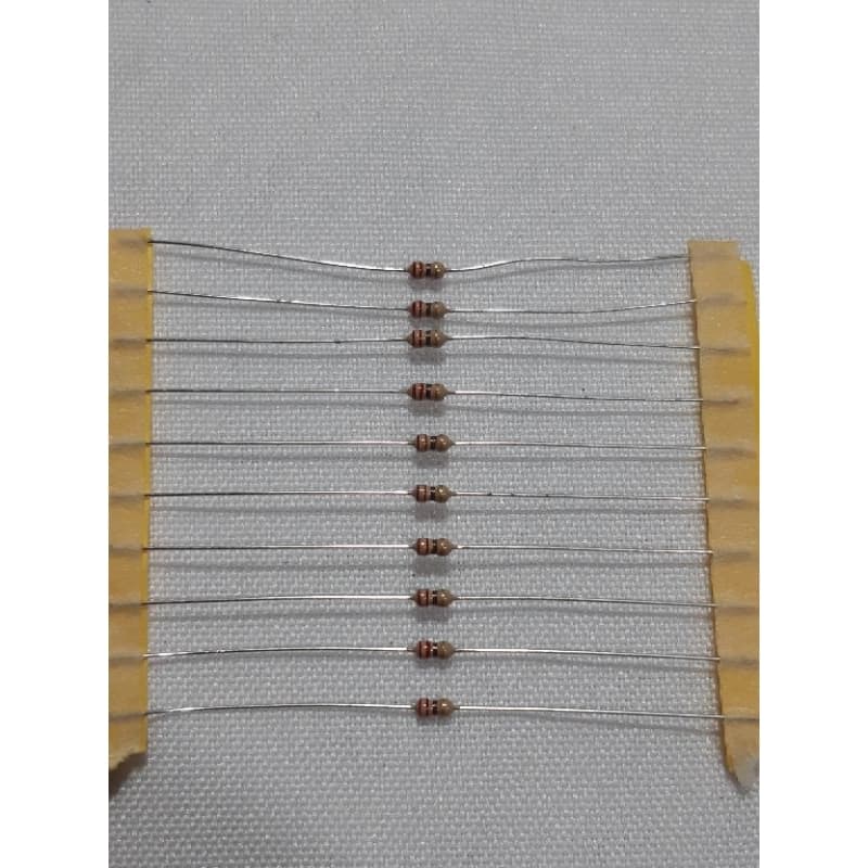 Resistor 220R 1/6W CR12 tolerância 5% kit com 10 peças