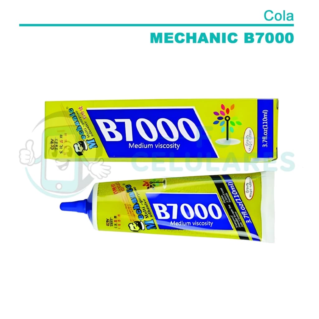 Cola adesiva MECHANIC multiuso display celulares B-7000 (110ml)