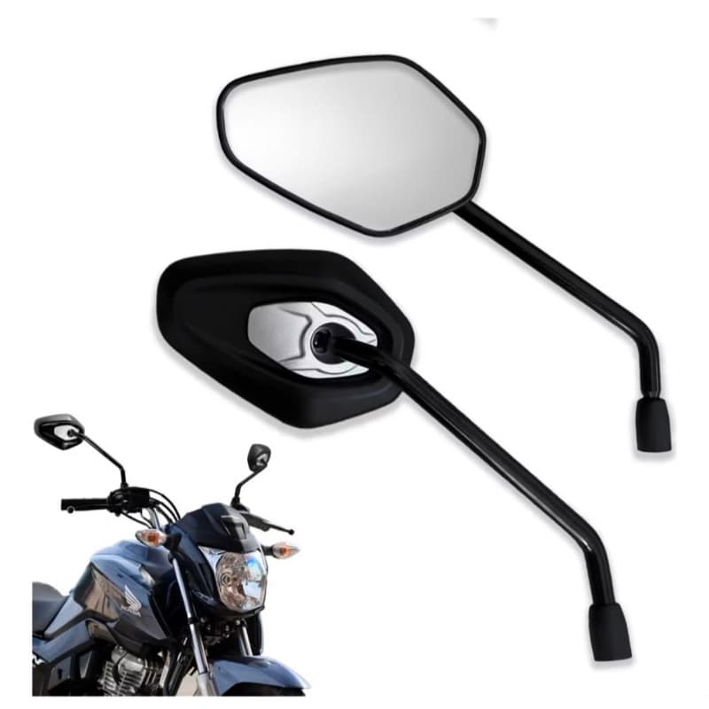 Retrovisor Modelo fixo tiger Triump 1200 Rosca Honda