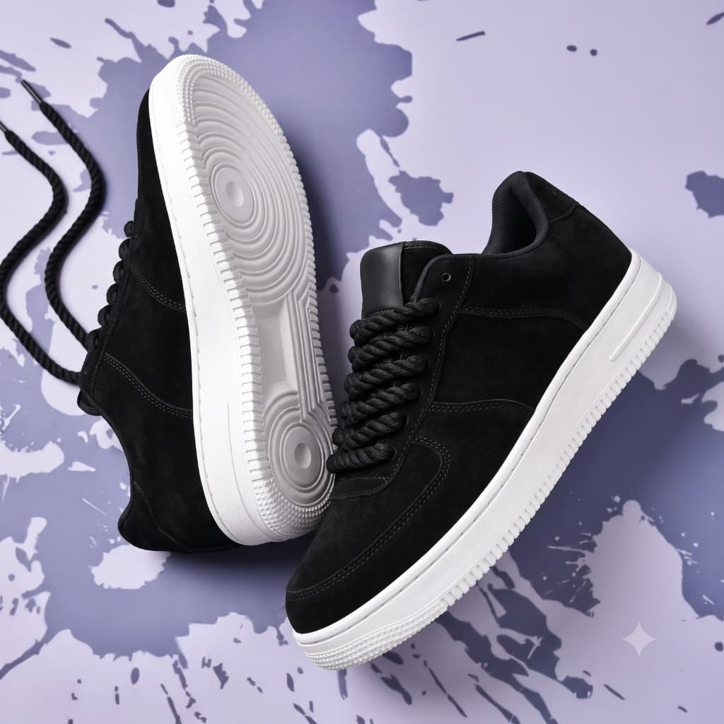 Tênis Streetwear Masculino e Feminino Camurça – Confortável para Academia e Corrida Envio Imediato