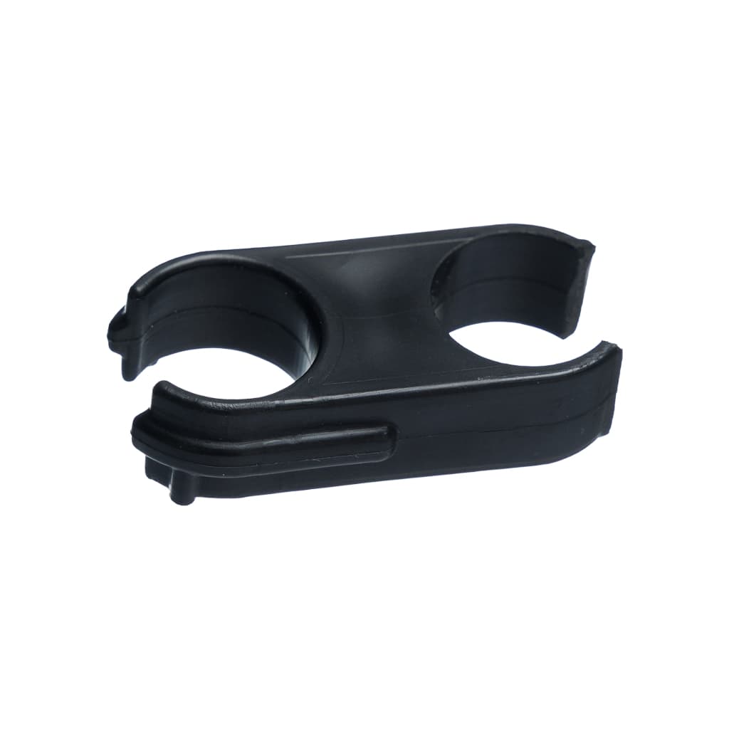 Bico de encaixe cercado modular 80cm - preto