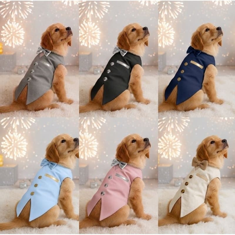 Smooking pet para Eventos e Festas/Smooking para cães e gatos.