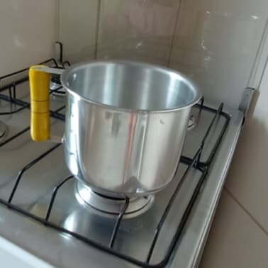 Canecão fervedor de alumínio polido 2 litros