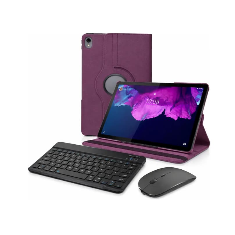 Capa Com Teclado + Mouse B Para O Tablet Samsung Galaxy A11+