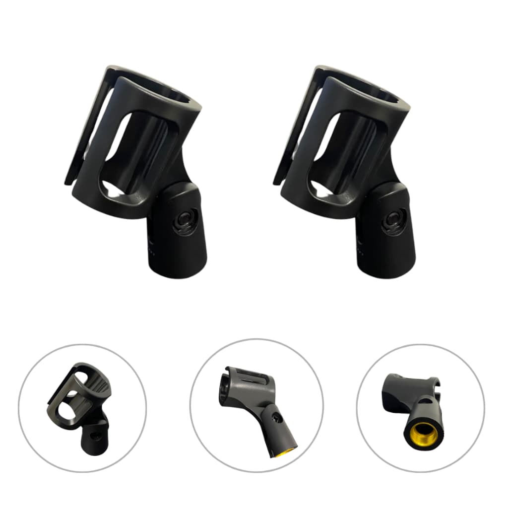 Kit 02 Cachimbos para Suporte Pedestal Microfone Universal Com e Sem Fio