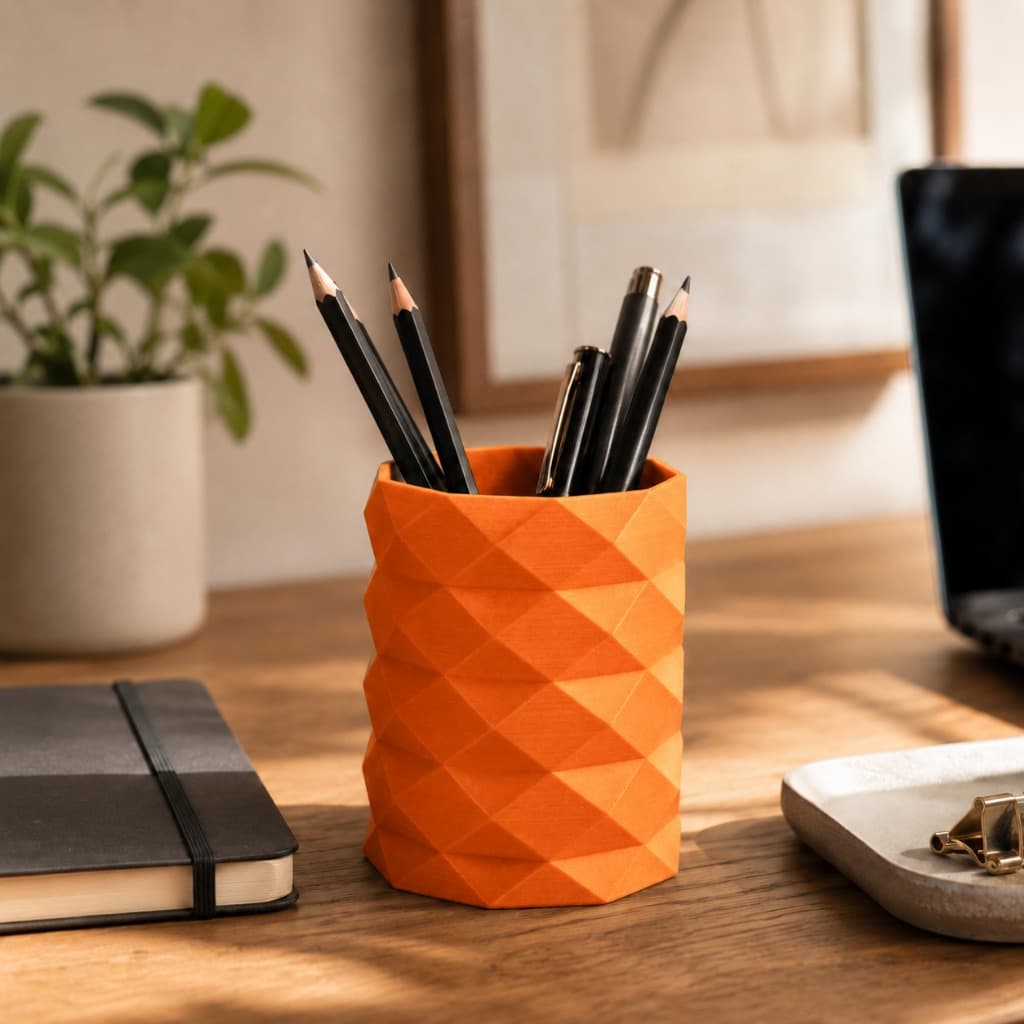 Kit Porta Lápis E Canetas Organizador Escritório Moderno