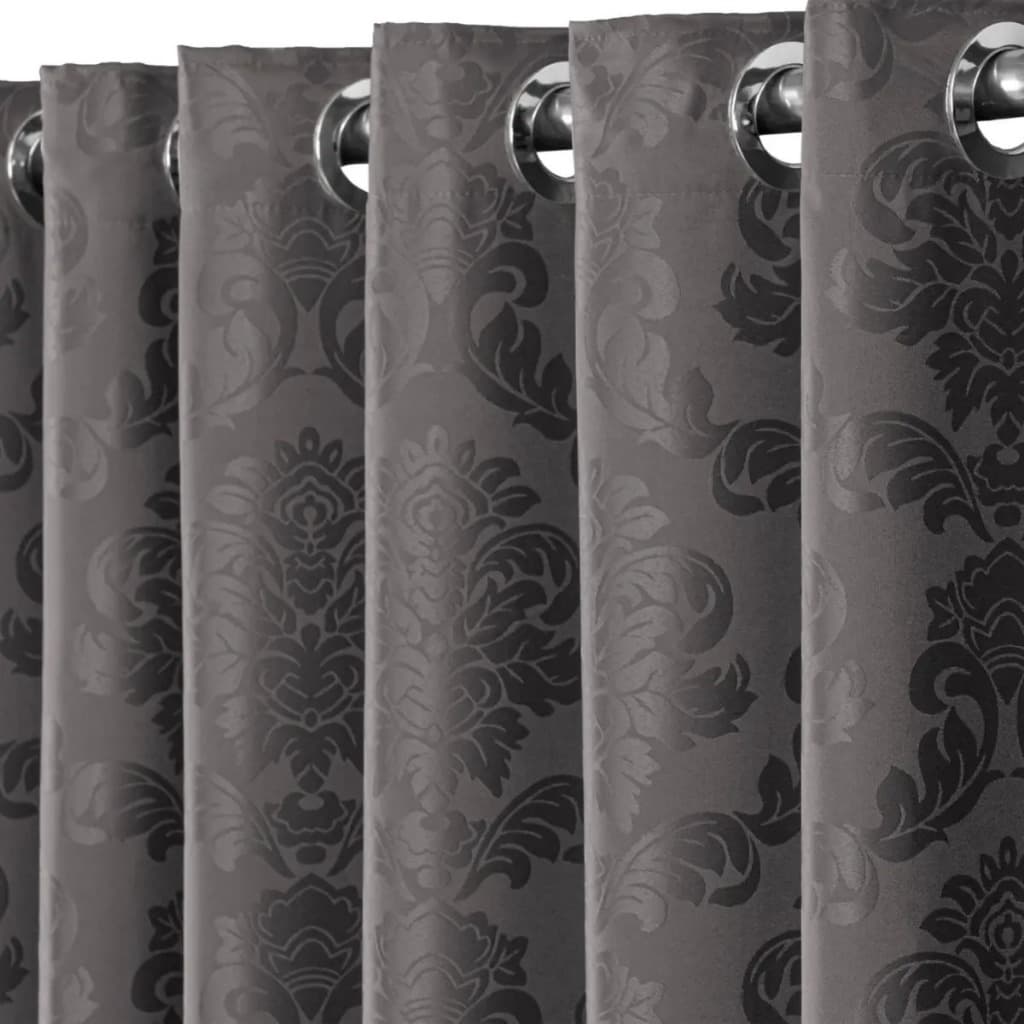 Cortina Jacquard Sala E Quarto 2,80 x 2,30 (L x A) Sala Quarto Porta