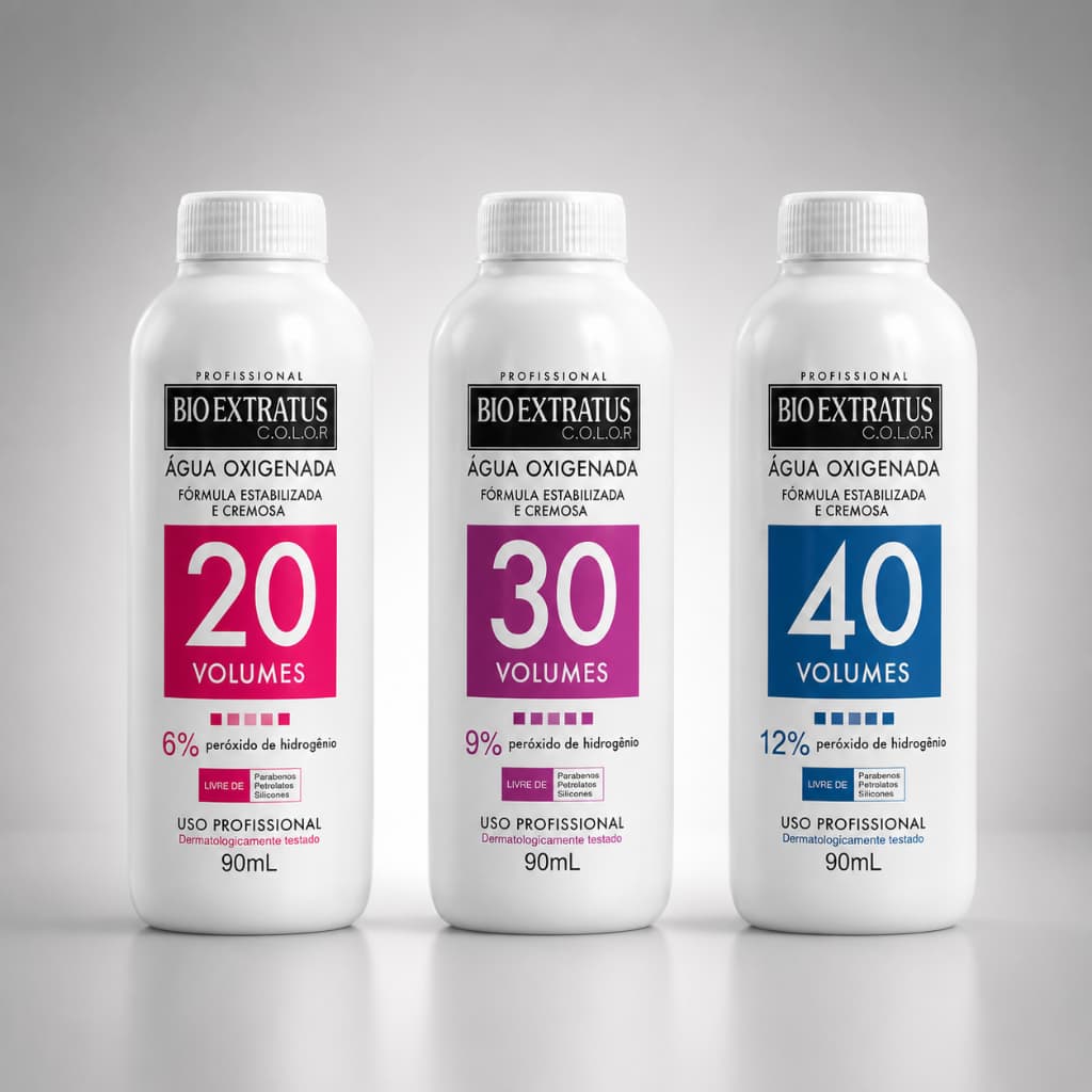 Água Oxigenada Emulsionada OX Bio Extratus - 90ml - Escolha o volume na variação