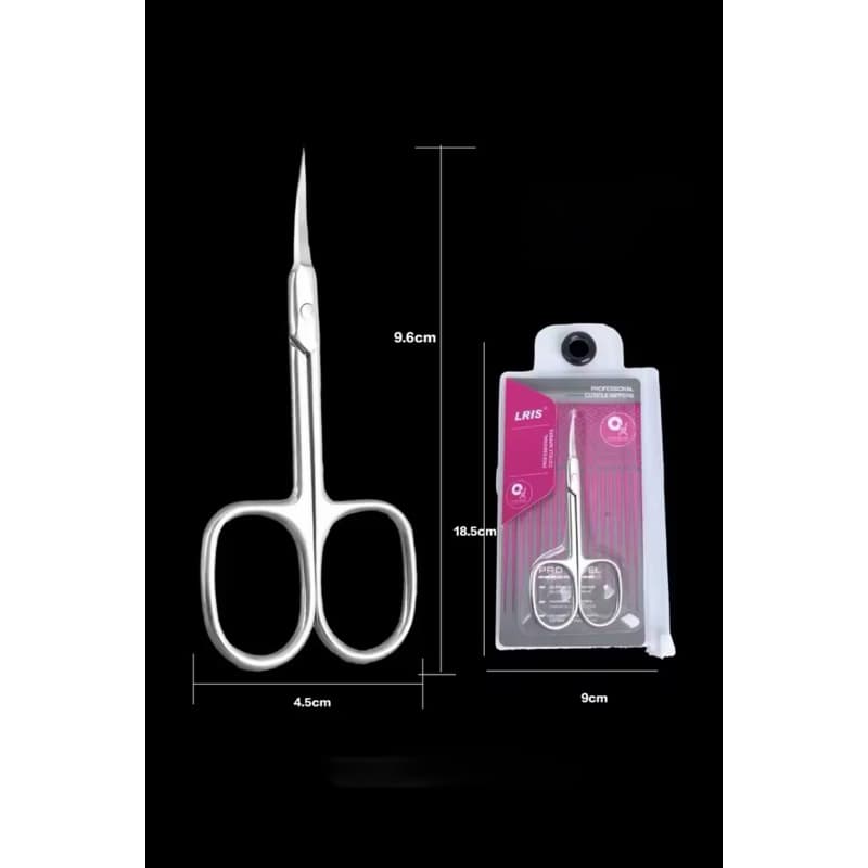 Tesoura Profissional Para Cutícula Manicure Russa Nail Designer Aço Inox Precisão