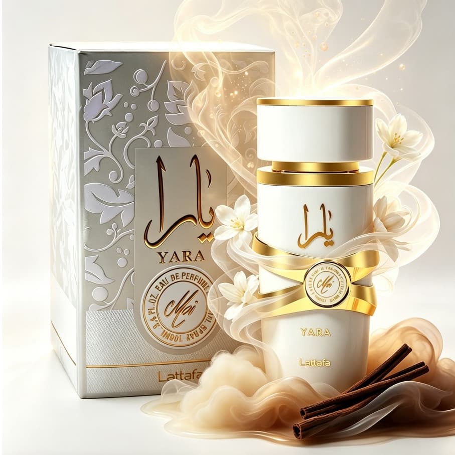 Lattafa Yara Moi Perfume Árabe Feminino Eau de Parfum 100ml Perfeito Para Uso Diário, Festas e Presentes Femininos