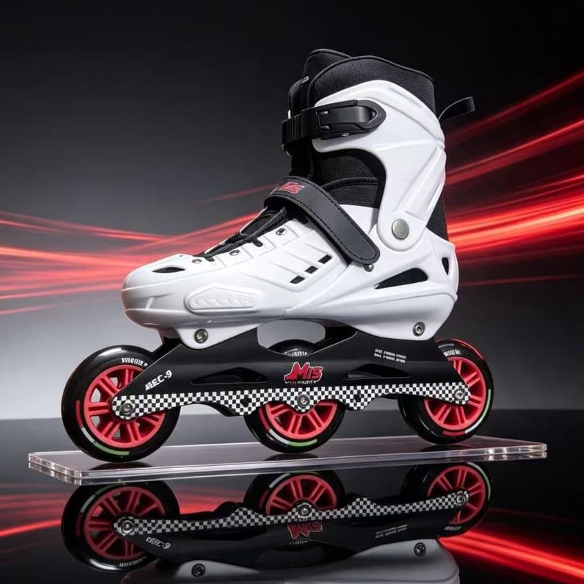 Patins Roller Profissional Inline 3 Rodas - Rodas100mm | Tamanho Regulavel 37 ate 44
