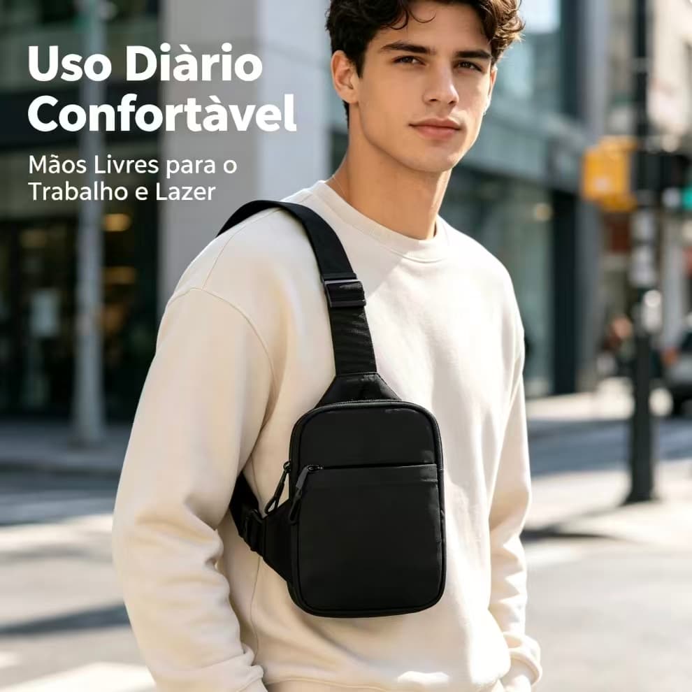 Bolsa transversal impermeável masculina feminina para celular, ciclismo, bolsa no peito mini para celular,shoulder Bag