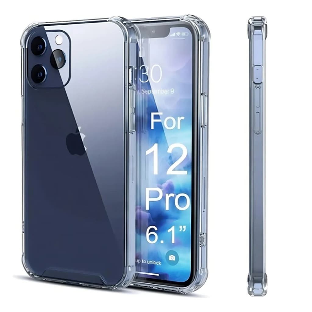 Capinha celular iPhone 12 / 12 PRO (6.1) Artycapas Anti Impacto Transparente