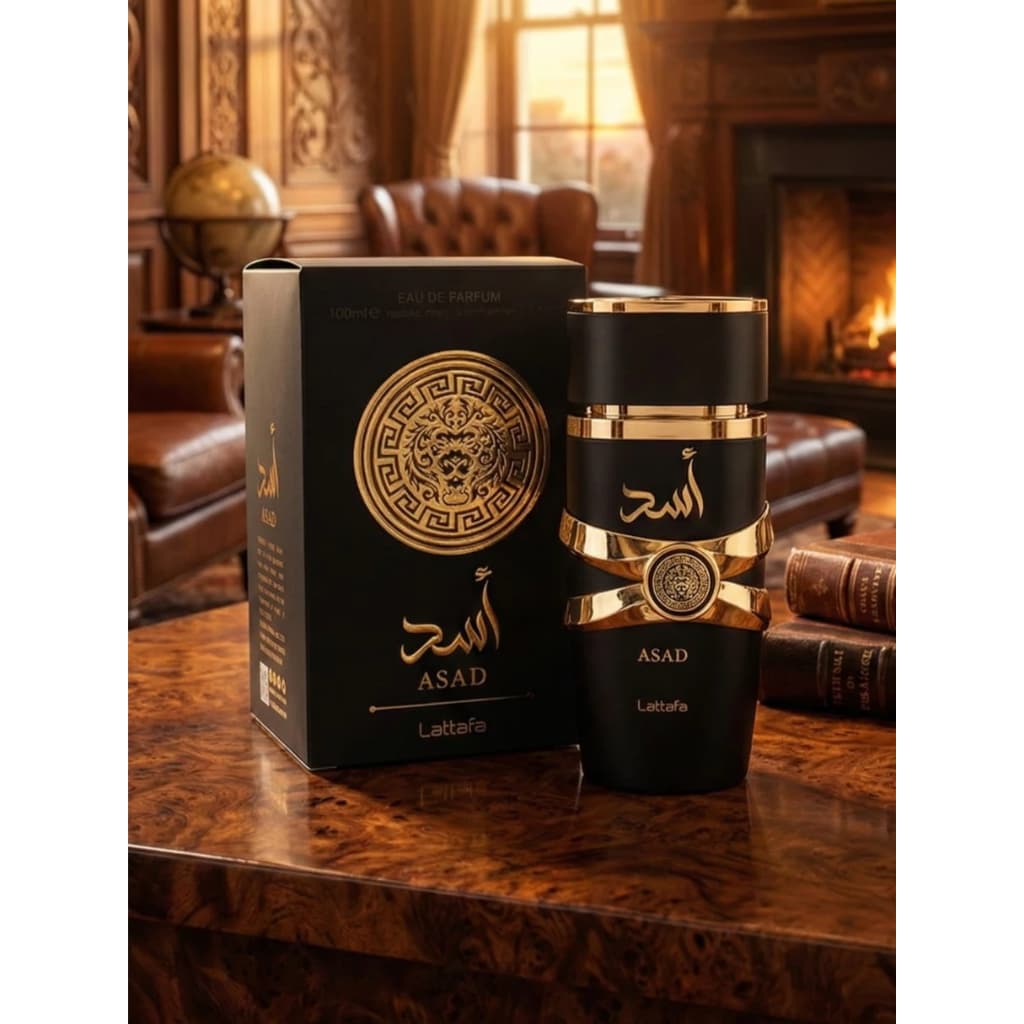 Presentes para Homens Perfume Árabe Asad Masculino 100ml EDP Eau de Parfume Estrela Charmosa