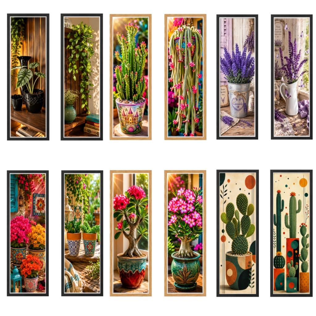 Kit 2 Quadros Decorativos para Lavabo Hall de Entrada Sala MDF Decoração de Parede