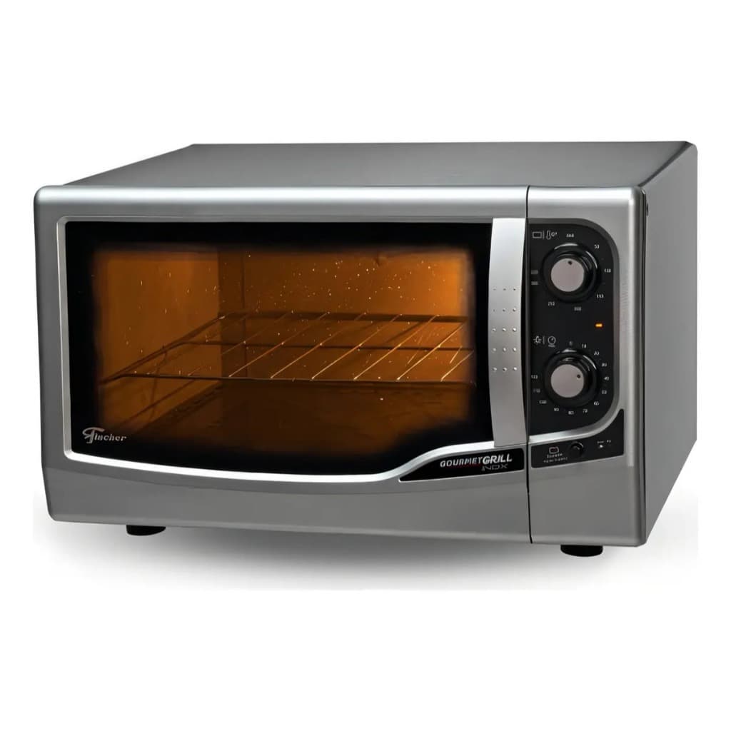 Forno Elétrico Fischer Gourmet Grill Bancada 44L Prata 127V