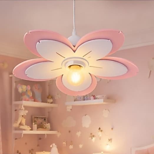 Lustre Infantil Flor - Lustre Para Quarto Infanti