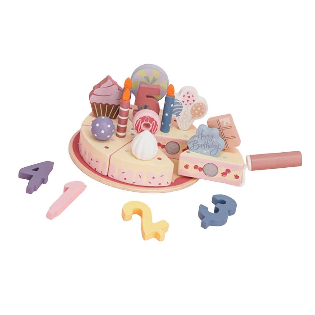 BOLO BRINQUEDO DE MADEIRA