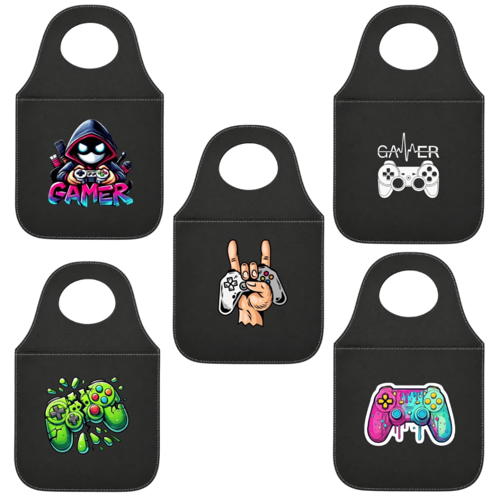 Lixeira automotivo gamer lixo para carro qualidade Premium organizador tamanho universal