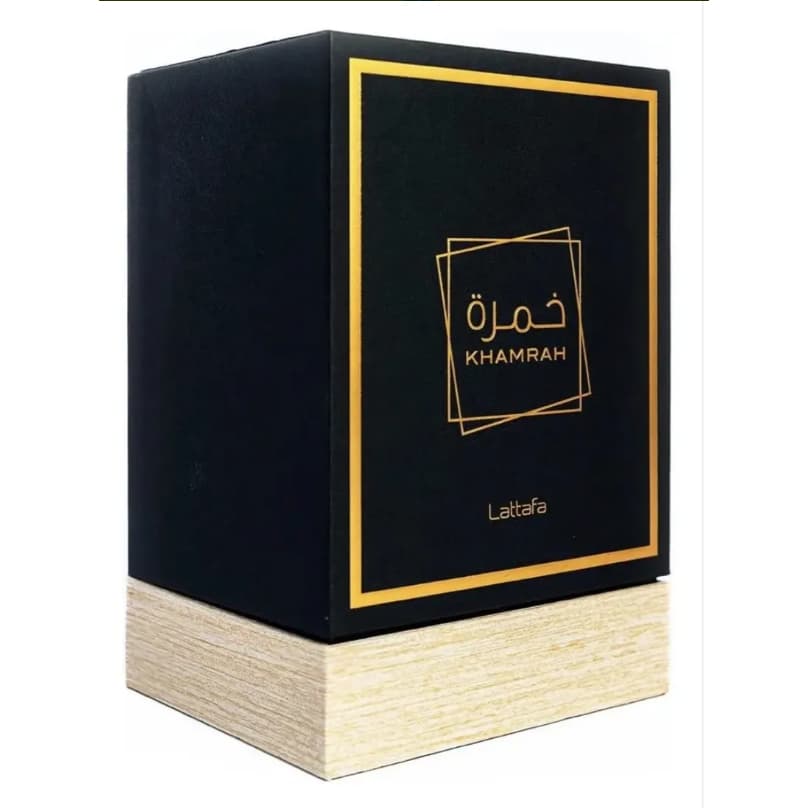 Perfume Árabe Khamrah Lattafa Eau De Parfum Unissex 100ml