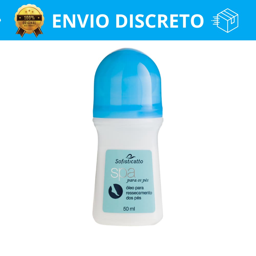 Óleo para Ressecamento dos Pés Spa Sofisticatto 50ml | Hidratação e Maciez para os Pés