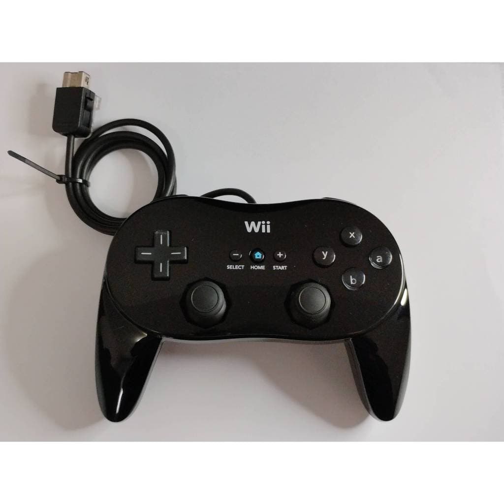 Pro Controller Nintendo Wii Nintendo Wii Controle Pro Original Preto