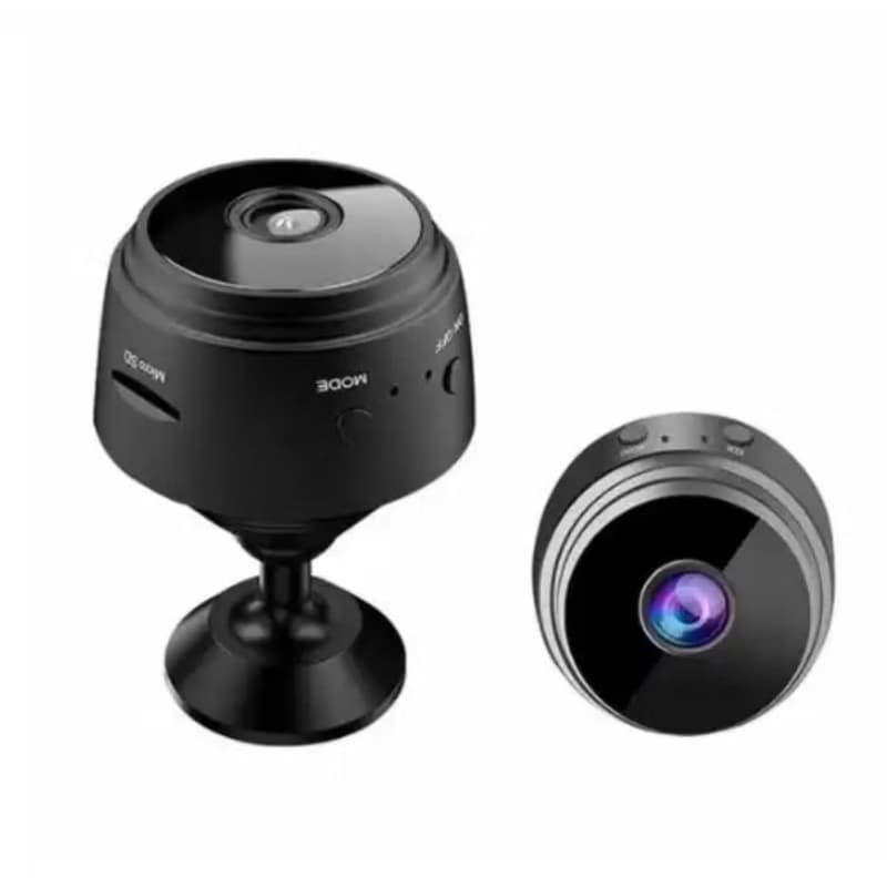 Mini Câmera de Segurança A9 com Visão Noturna e Visualização Remota - Preto