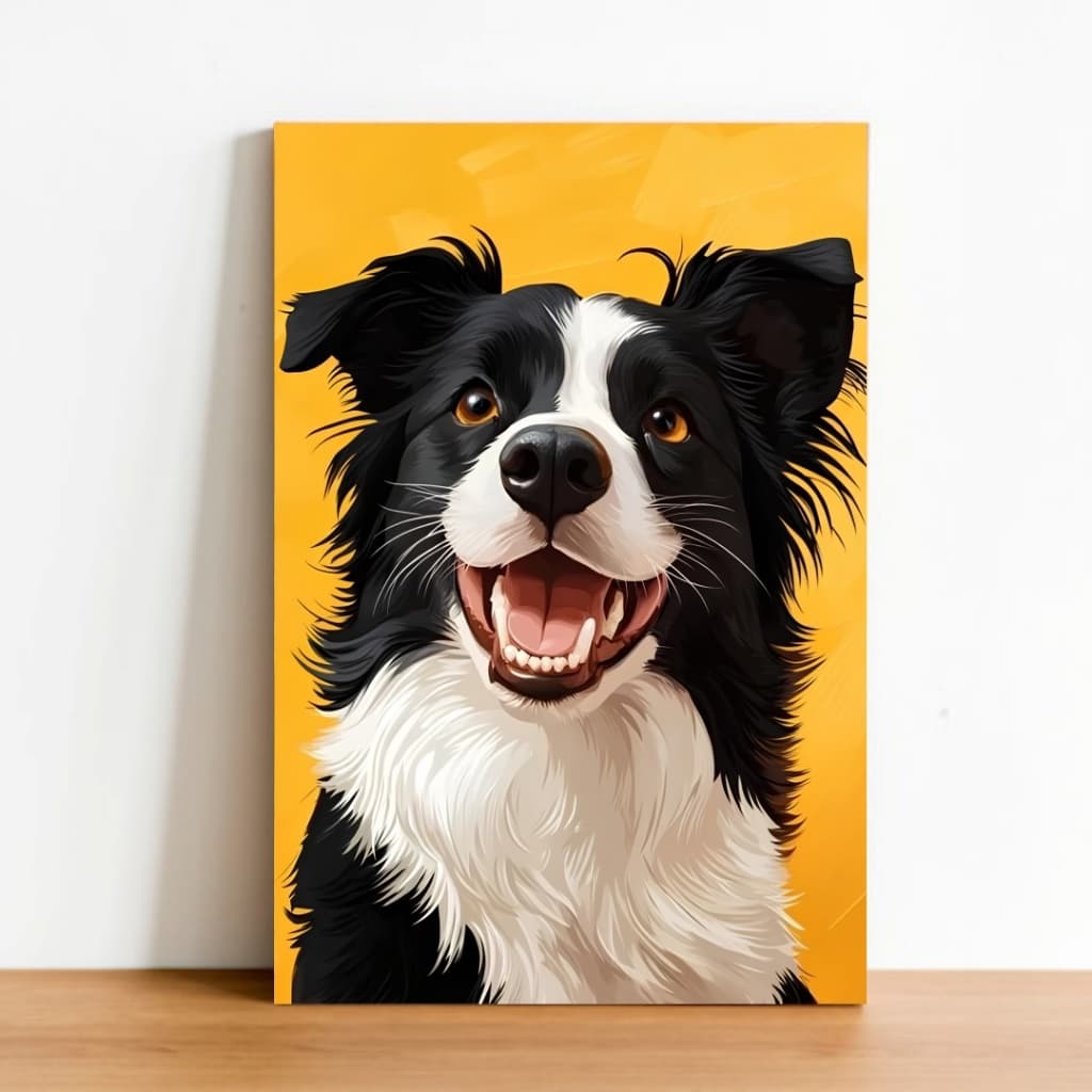 Placa Decorativa Cachorros Pets Animais Caninos Quadro Decoração de Parede Sala Quarto MDF 20x28cm