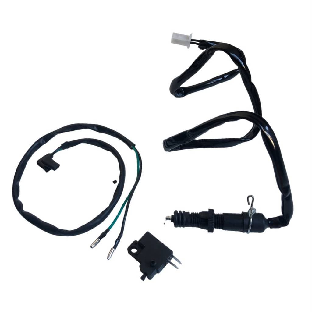 Kit Interruptor Freio Traseiro Com Chicote Para Nxr 150/125