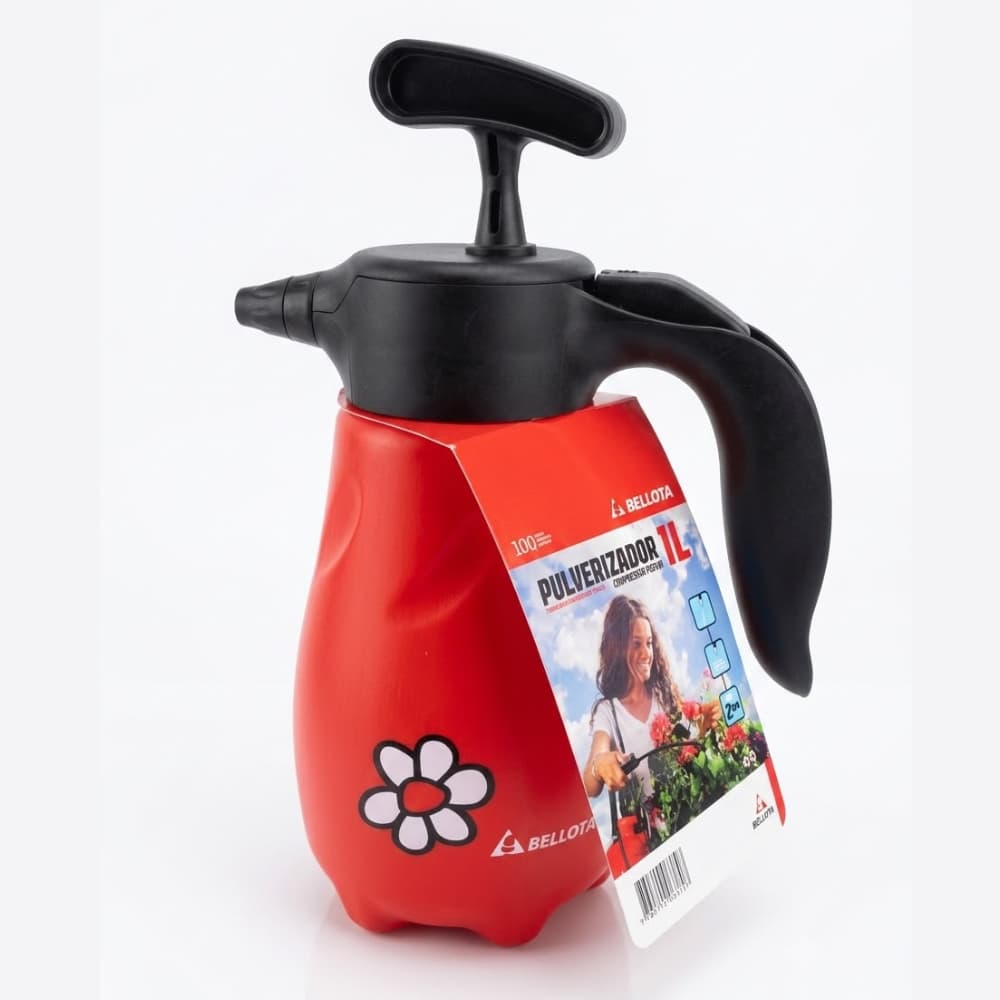Pulverizador Manual 1L Borrifador De Pressão Profissional Bellota
