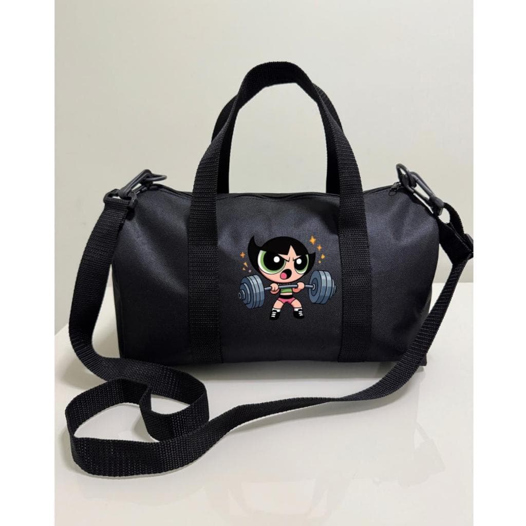 Mala Stilo Club - PERSONALIZADA - Meninas Super Poderosas Academia Trabalho Escolar Faculdade Viagem Masculino Feminino