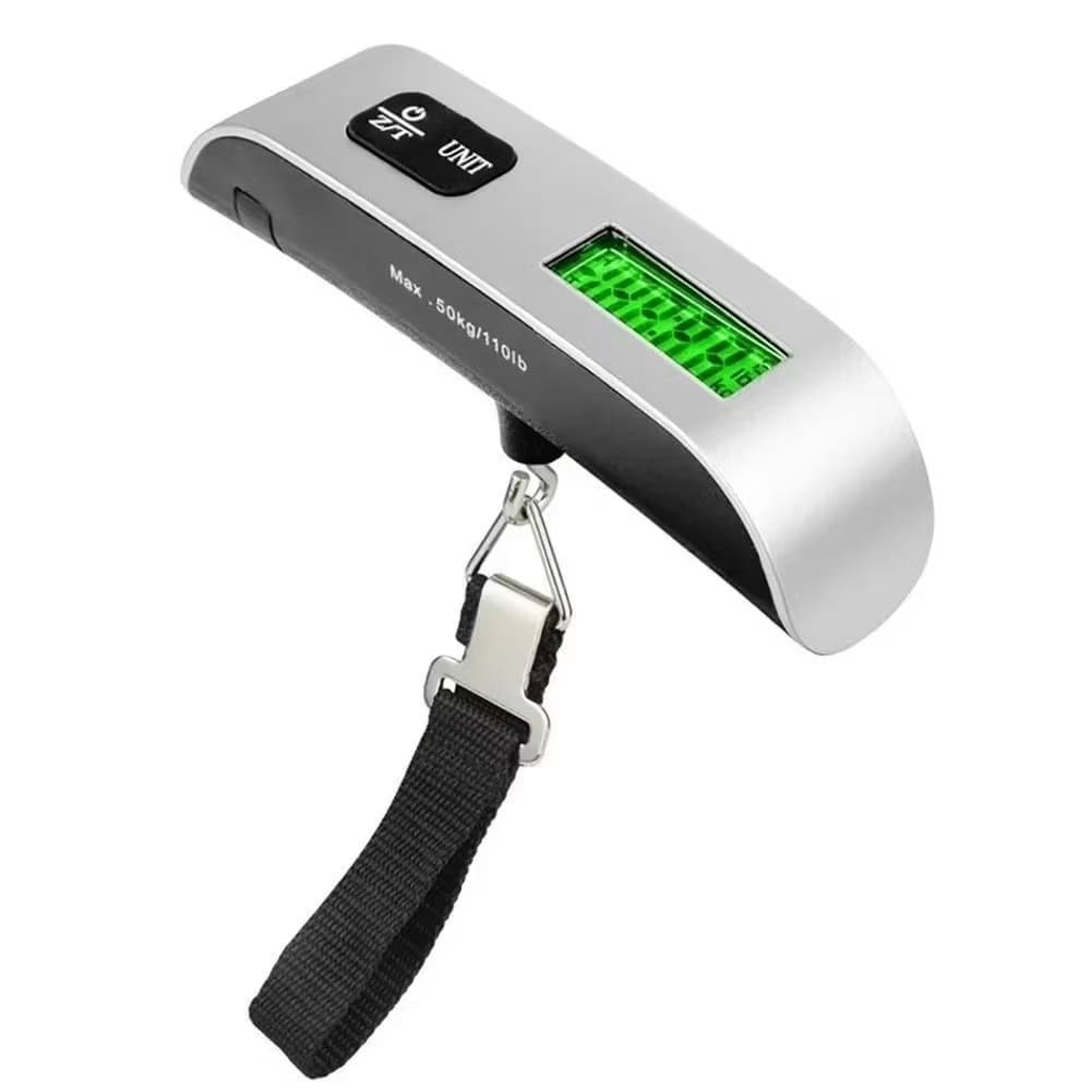 Balança Eletrônica De 50kg Digital De 10g Bolso Mala De Viagem Bagagem Ferramenta De Peso De