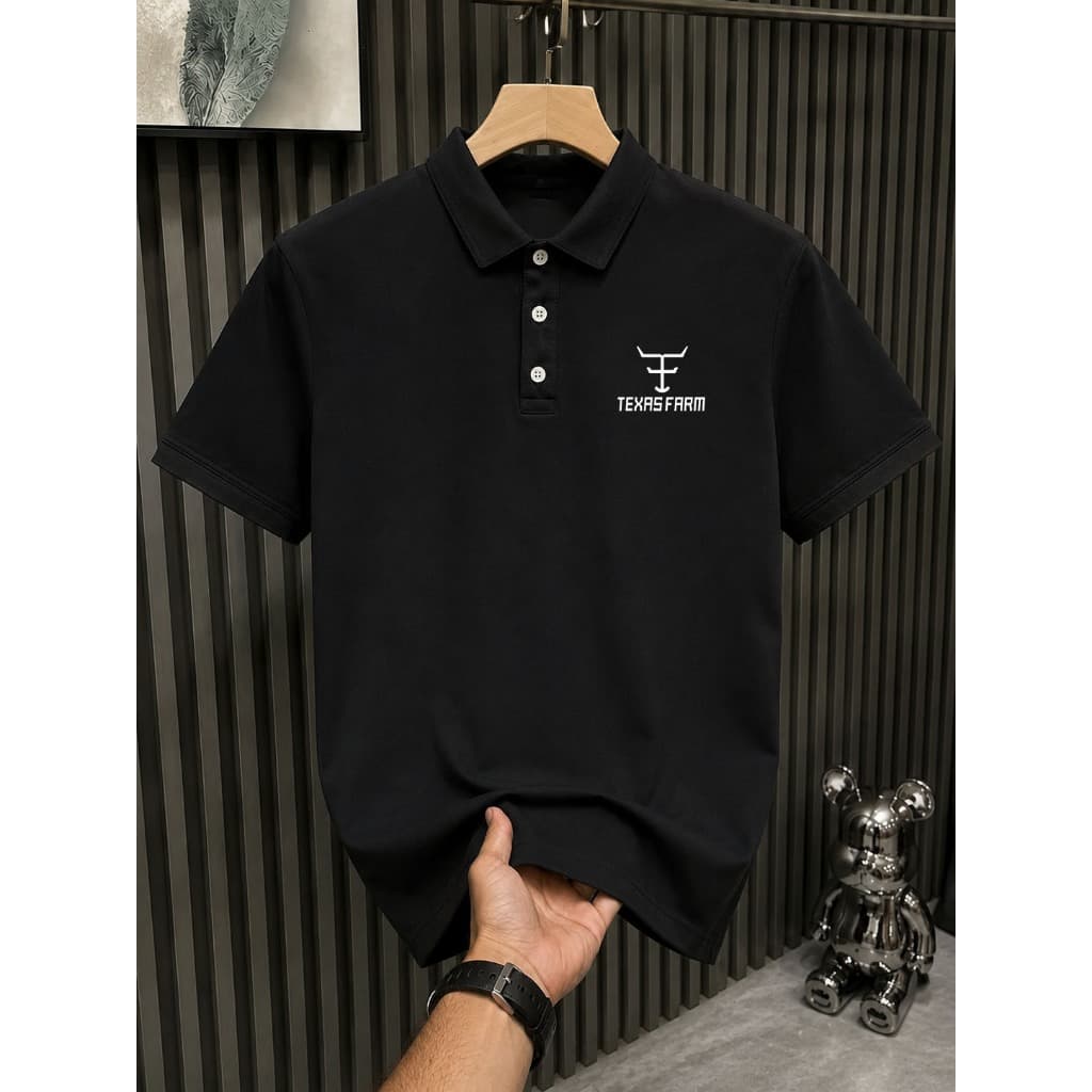 Camisa Polo Texas Farm Masculina Moda Country