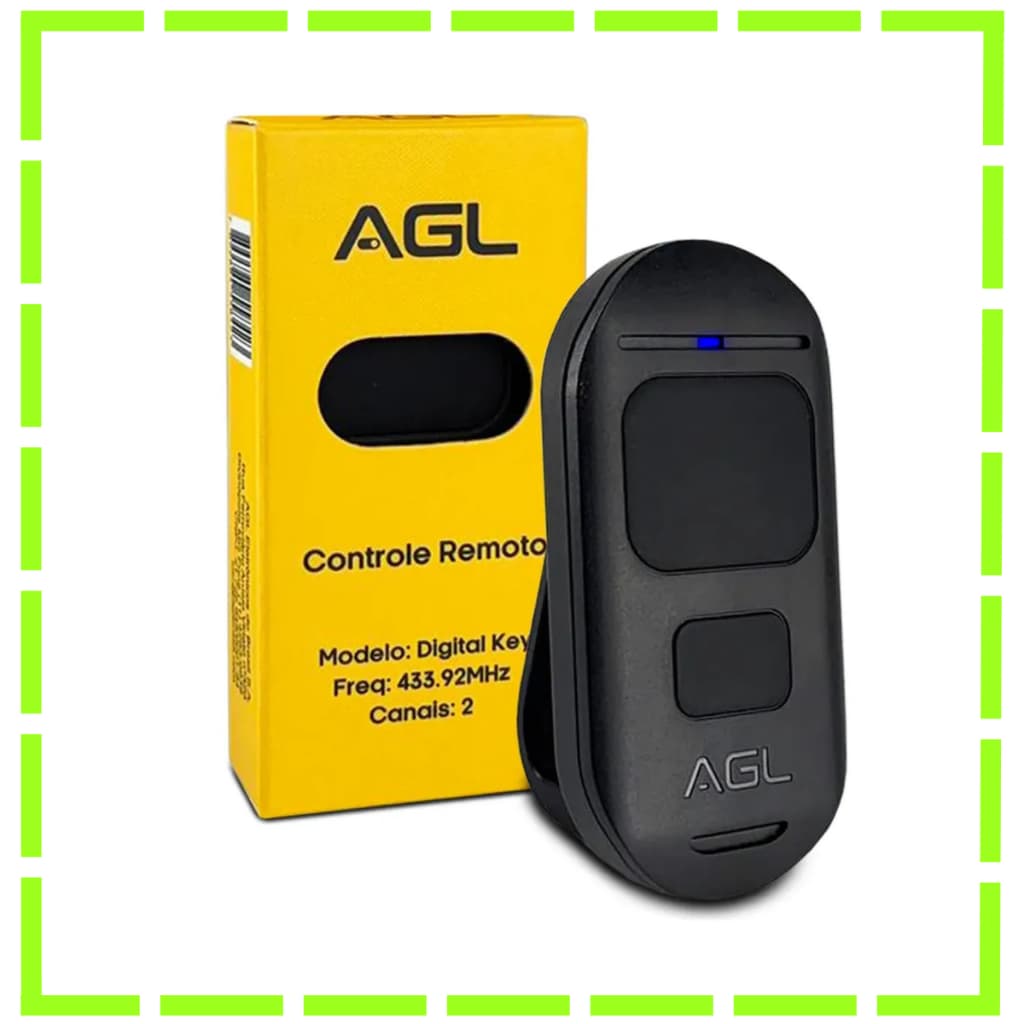 Controle Para Motor de Portão frequência 433,92mhz Agl