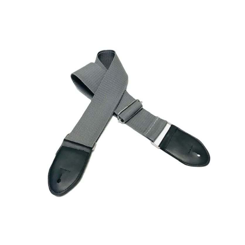 Correia Violao/Guit/Baixo 5cm Simples c/regulagem - cinza