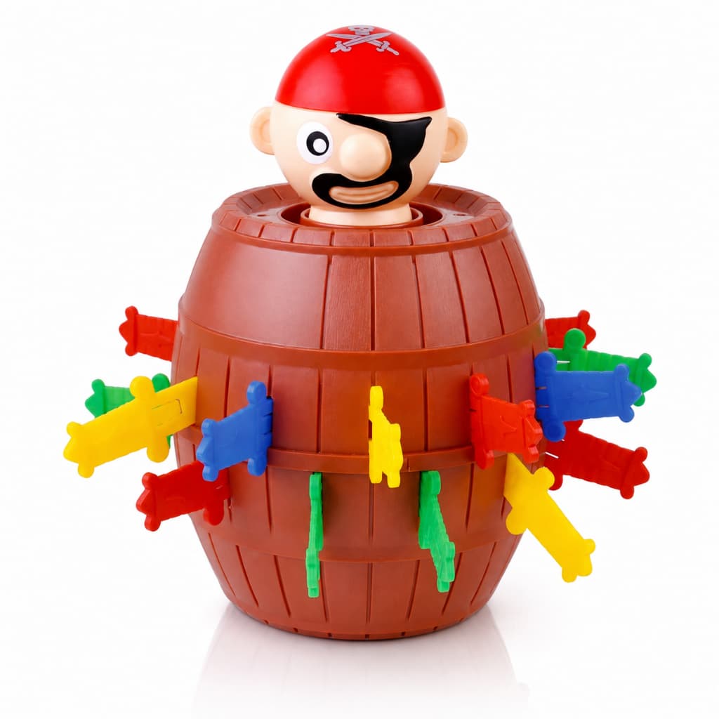 Jogo Pula Pirata 16 Espadas Brinquedo Interativo Educativo Diversao Infantil