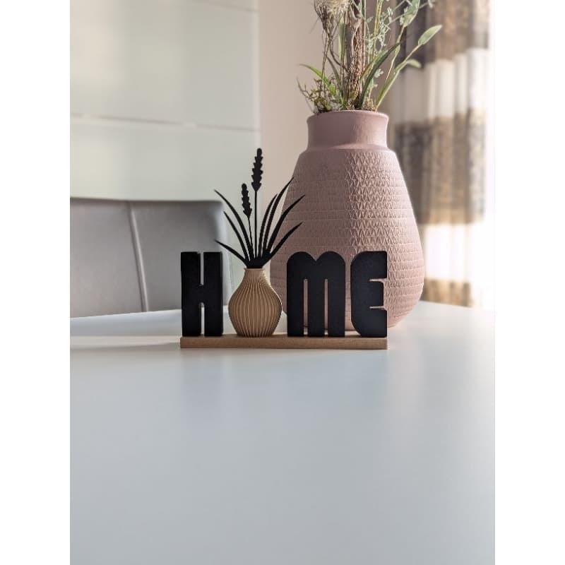 Kit HOME Decorativo com Vasinho e Flores
