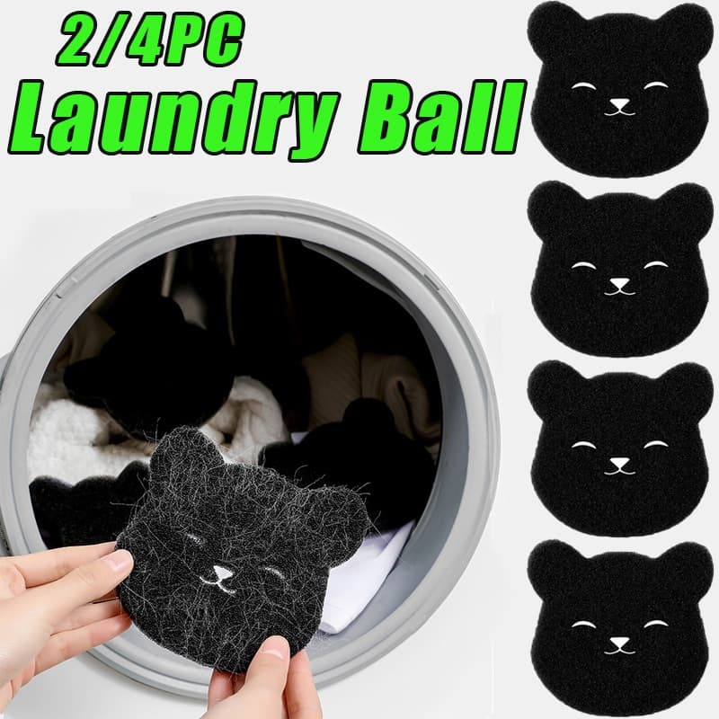 4 Pçs Removedor de Pelos de Animais, Bolas de Lavagem para Máquina de Lavar, Capturador de Fiapos
