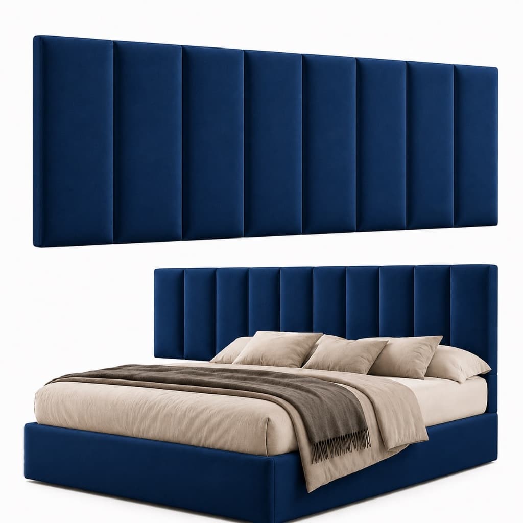 Envio no Mesmo Dia Cabeceira Modular 60x20 Adesiva Kit Até 10 a 20 Peças Casal Queen King