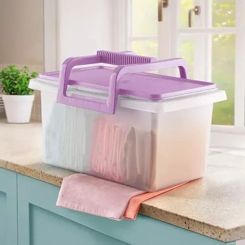 FABULOSA 6L TUPPERWARE — ORGANIZAÇÃO E PRATICIDADE NA SUA COZINHA!