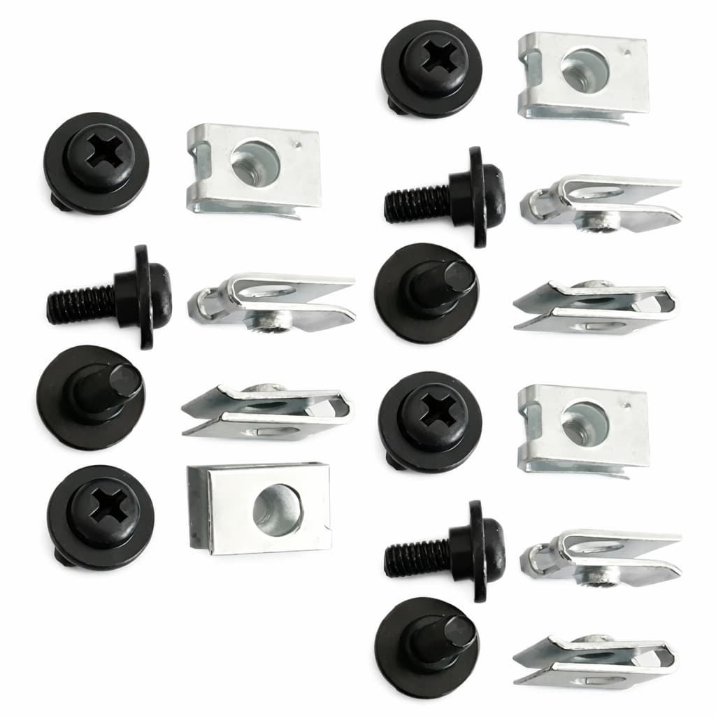 Kit C/ 20 Pçs Presilhas Trava Da Carenagem Honda C 125 Biz