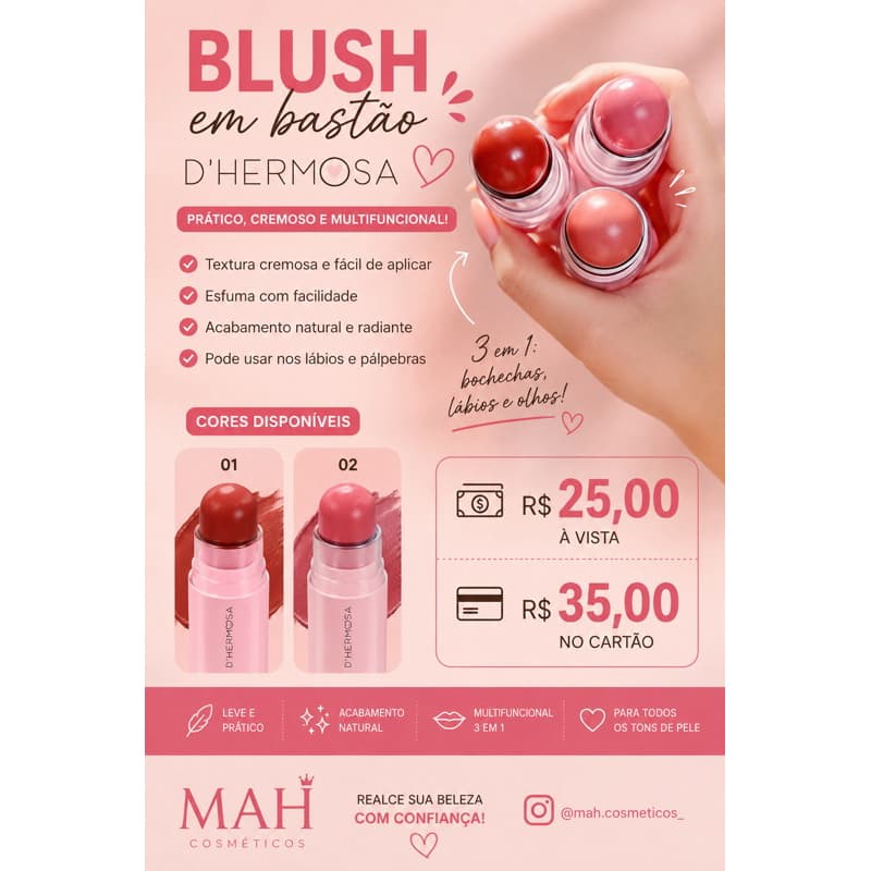 blush em stick d’hermosa