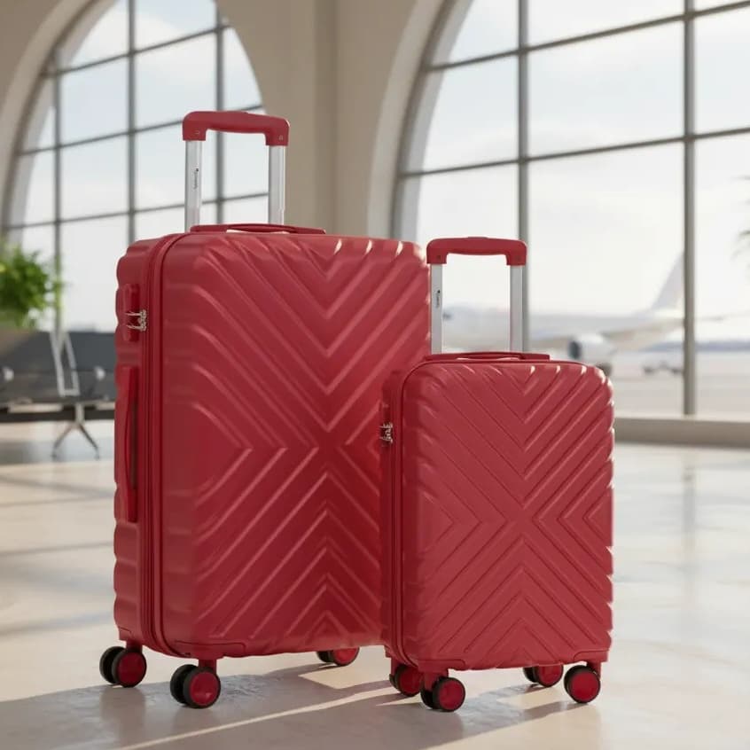 Kit Mala De Viagem Cruzeiro Malas 2 Malas de bordo 10 E 23kg 3006