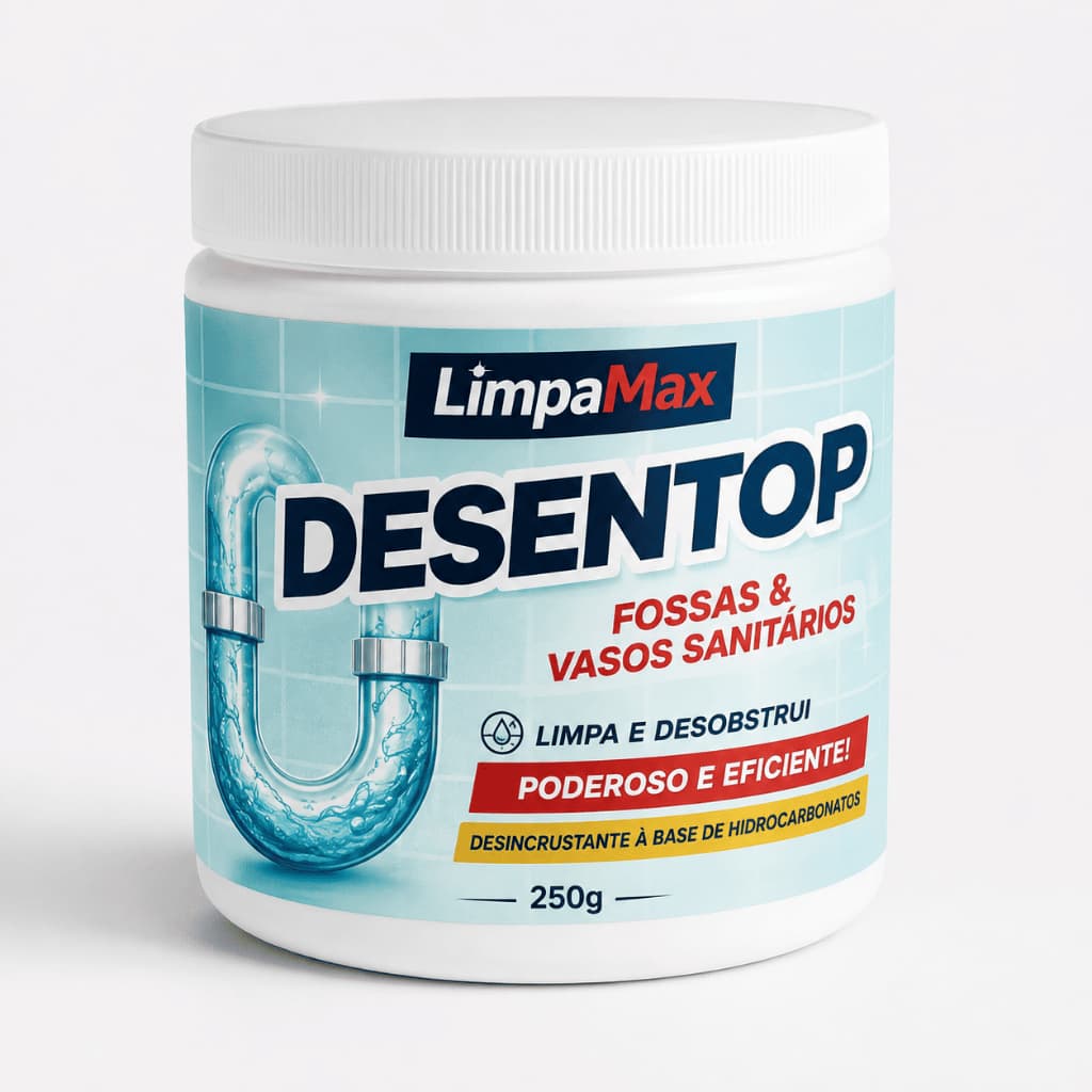 Desentupidor LimpaMax Potência Máxima – Desentope Pias, Ralos, Vasos, Canos e Tubulações