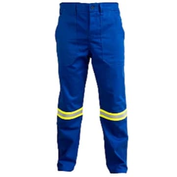 CALÇA AZUL ROYAL NR 10 COM REFLETIVO TAM XGG CA 30639