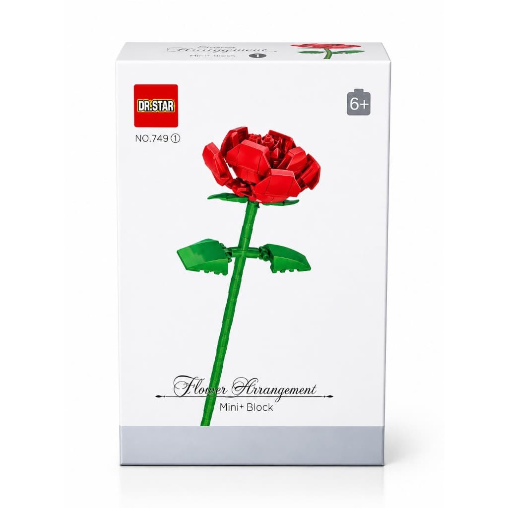 Blocos De Montar Flores - Monte Sua Própria Flor Com Estilo
