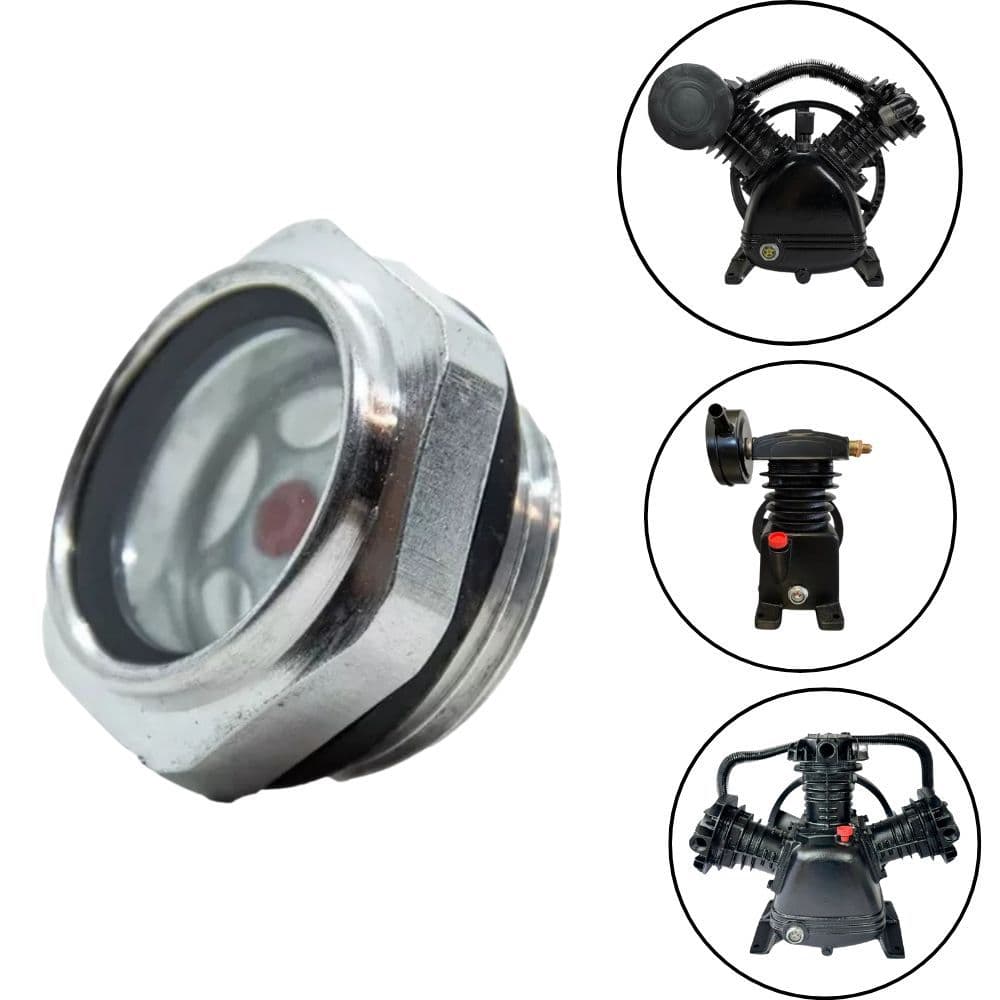 Visor De Óleo Com Rosca De 1/2 Compressor De Ar Cabeçote