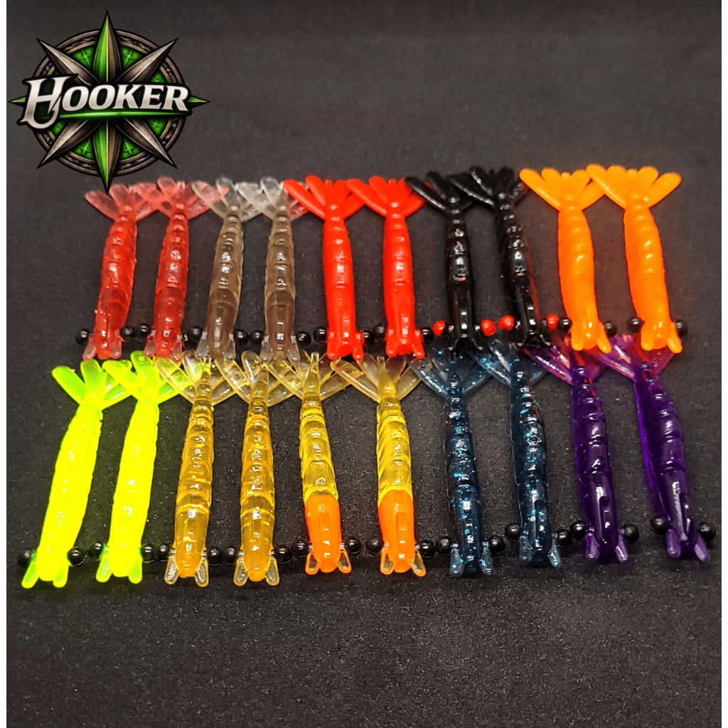 Kit 20 Iscas Soft Bait 6cm Artificial