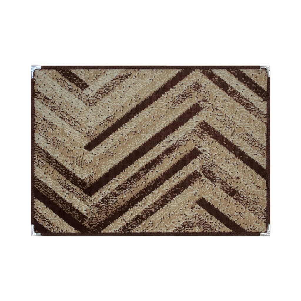 Tapete Capacho Decorativo 0,50 X 0,80 Pelo Toque De Veludo