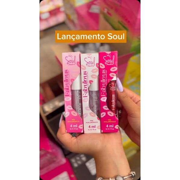 Gloss Labial Soul Fabulosa Hialurônico 4 ml